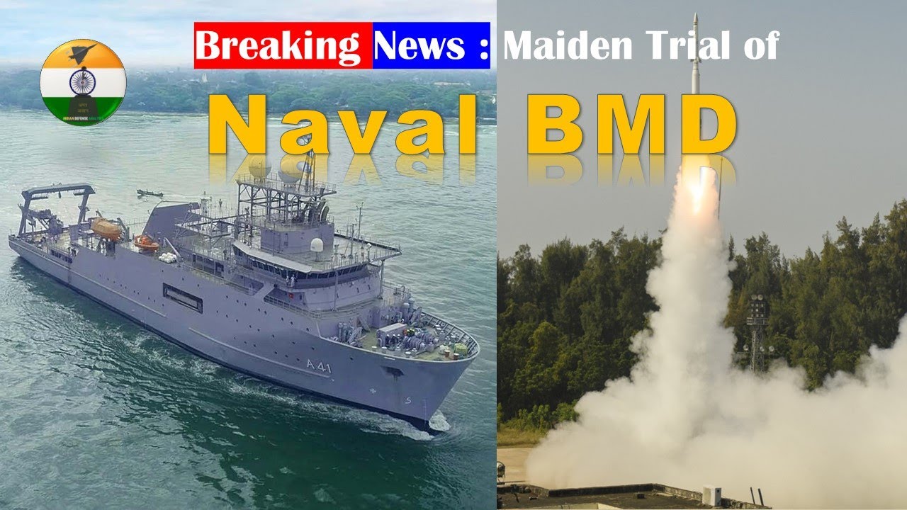 #breakingnews DRDO & Indian Navy Conduct Successful Trial of BMD Interceptor from Naval Platform