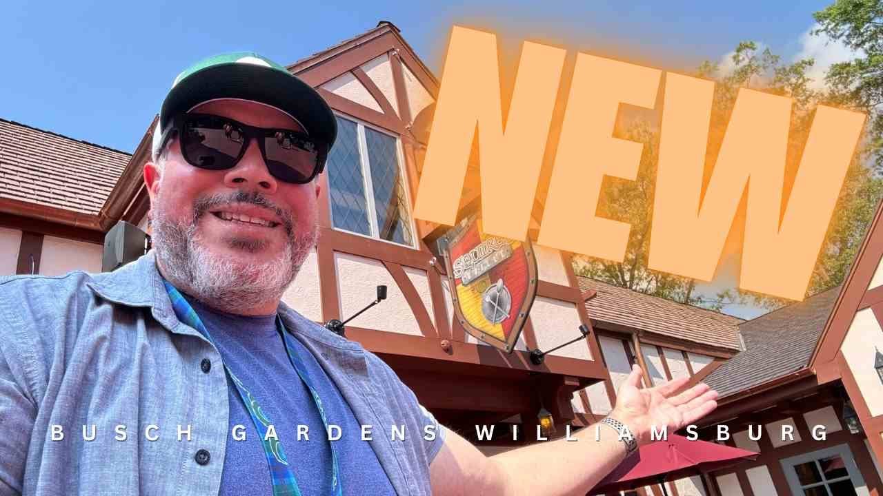 Busch Gardens Williamsburg News! Squire's Grill Returns and More!