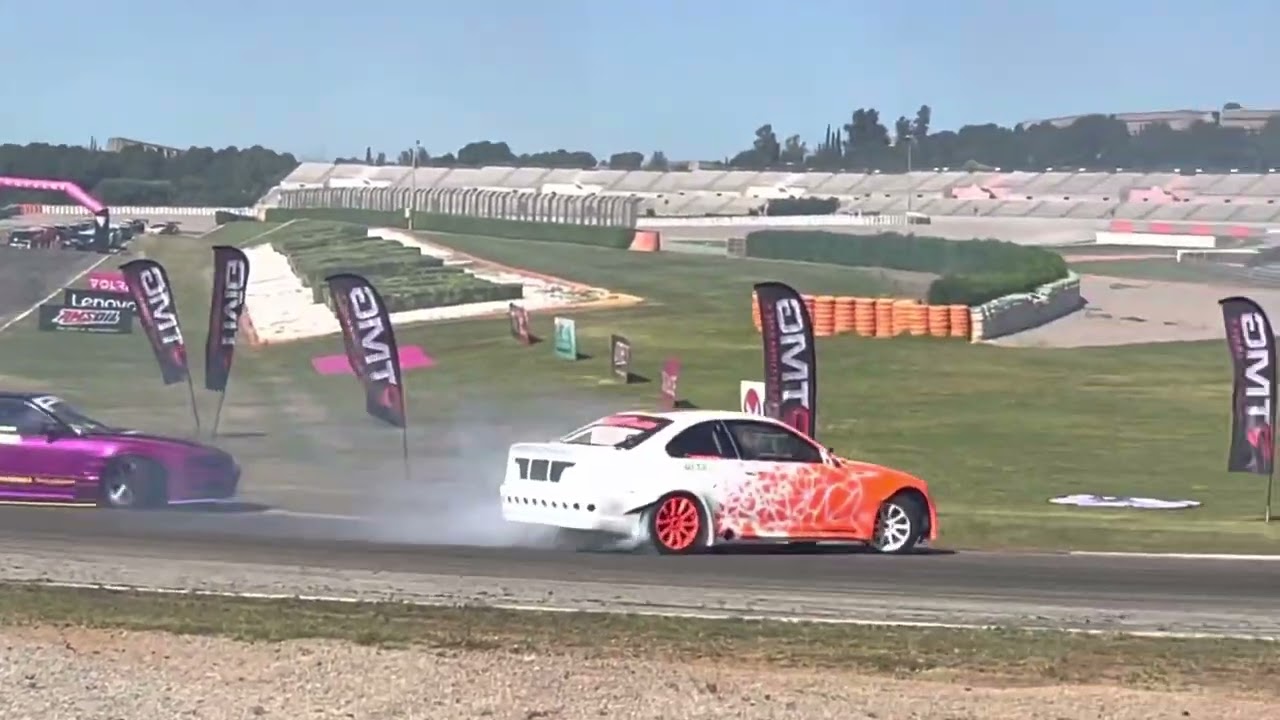 2JZ SWAPPED BMW E46 DRIFTING - Janita Vieira | Drift Spain 2022 R2 Valencia |