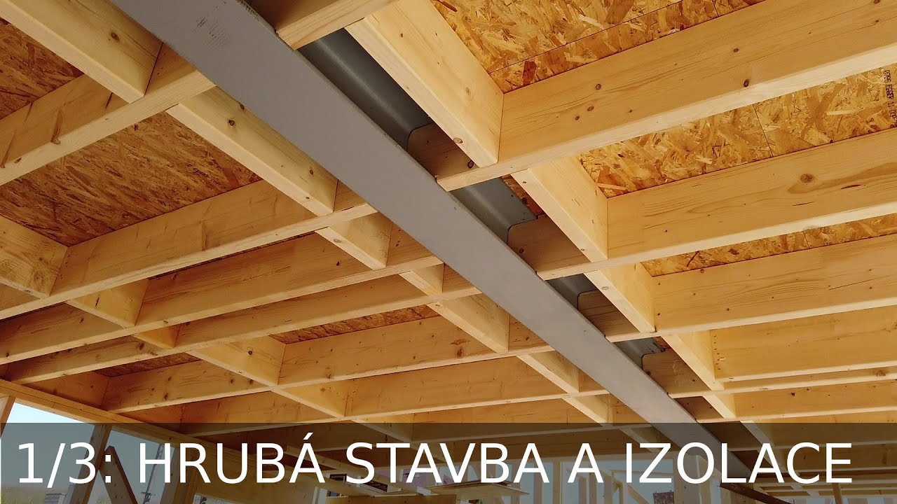 Dřevostavba Ondřejov 1/3: základy a hrubá stavba