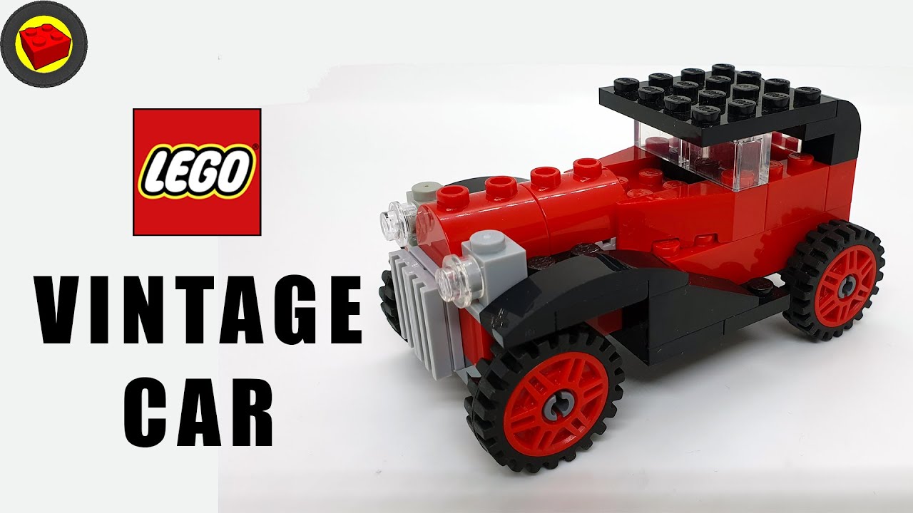 LEGO Vintage Car Building Instructions - Lego Classic 10715 