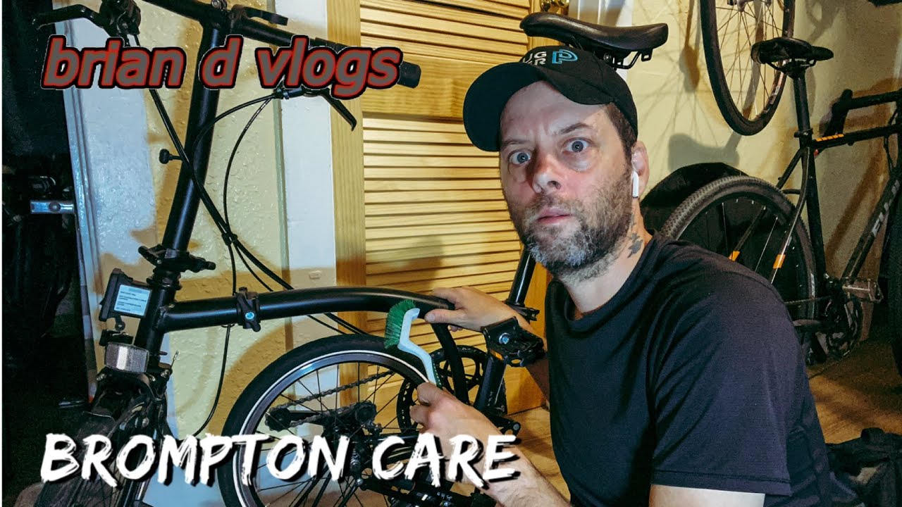 Как я чищу свой Brompton