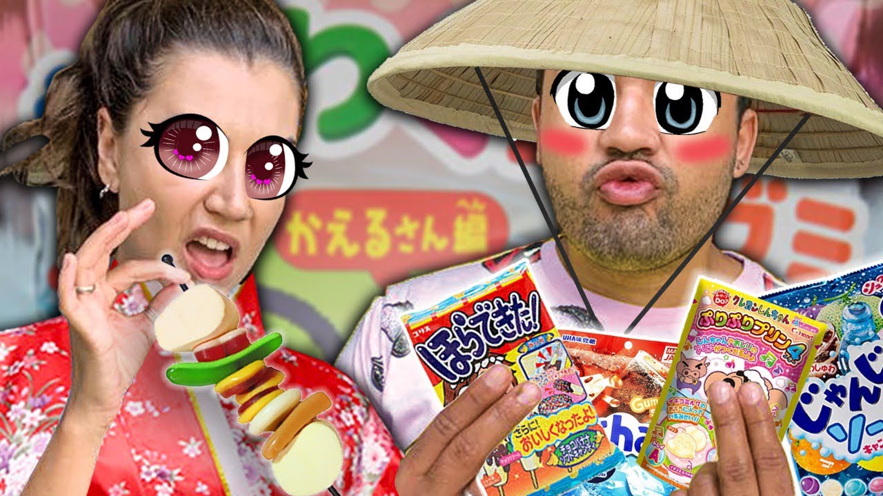 SNACKS BIZARROS DO JAPÃO - GELATINA DE ZEBRA