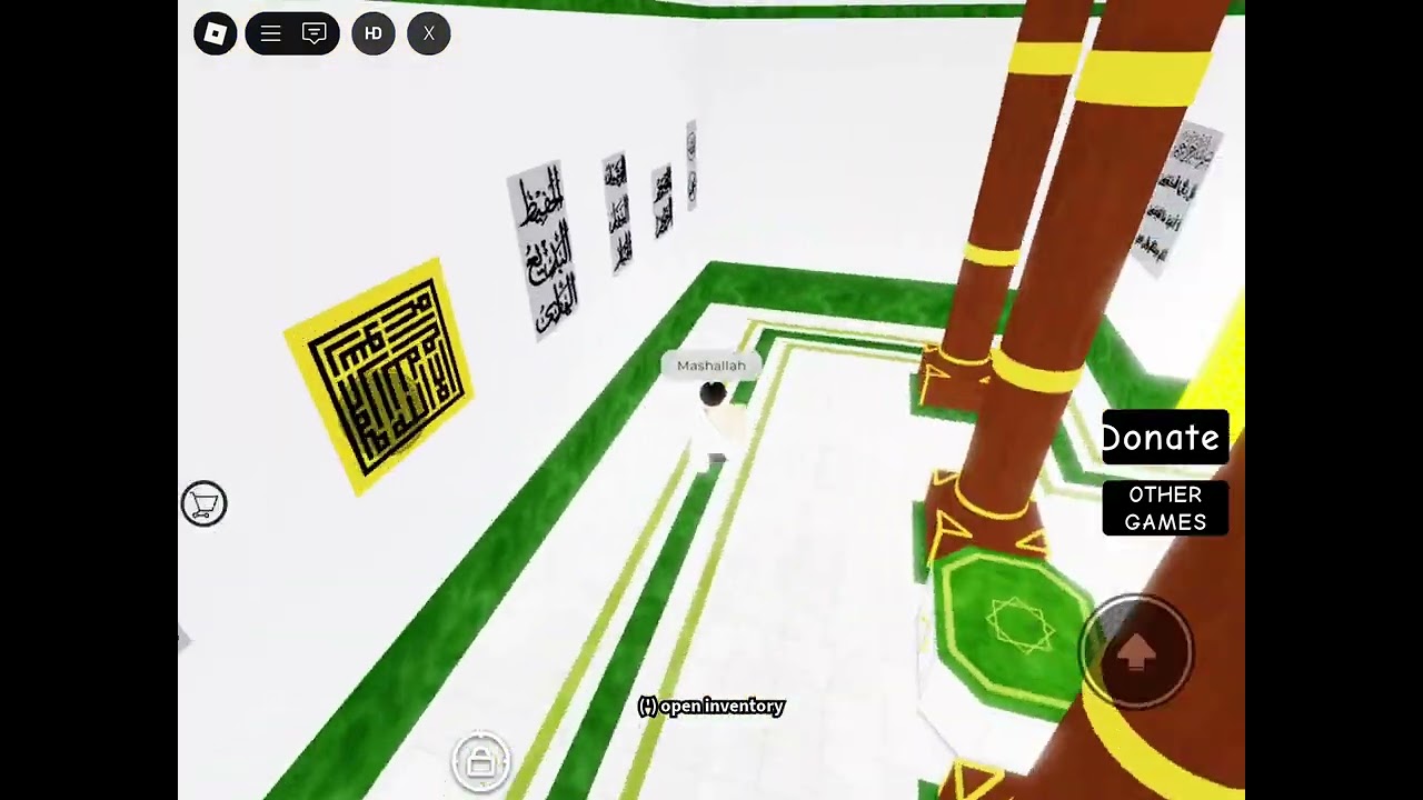 Visiting the mecca in roblox pt2