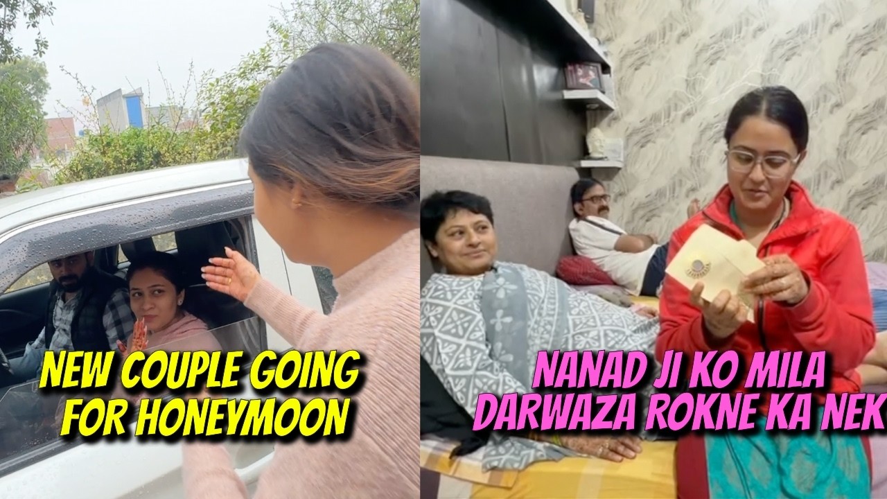 Devar Ji Aur Devrani Ji Nikle Honeymoon Pe || Khushi Didi Ko Bhaiya Ne Diya Nek ||