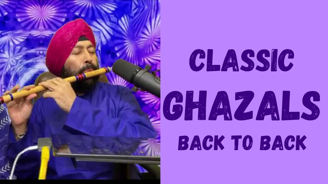 Classic Ghazals Back To Back | BALLU FLUTE | COVER |