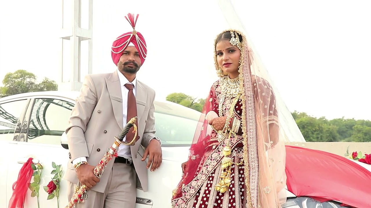 PARWINDER GILL WEDS SIMRAN|NEW  PUNJABI WEDDING SONG CHORMAR#dhillonphotography 