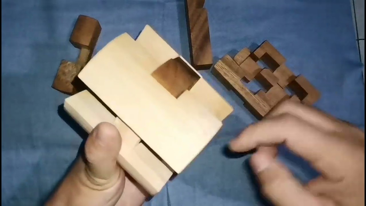 C&Oacute;MO ARMAR EL CILINDRO DE MADERA DE 12 PIEZAS PUZZLE @puzzles