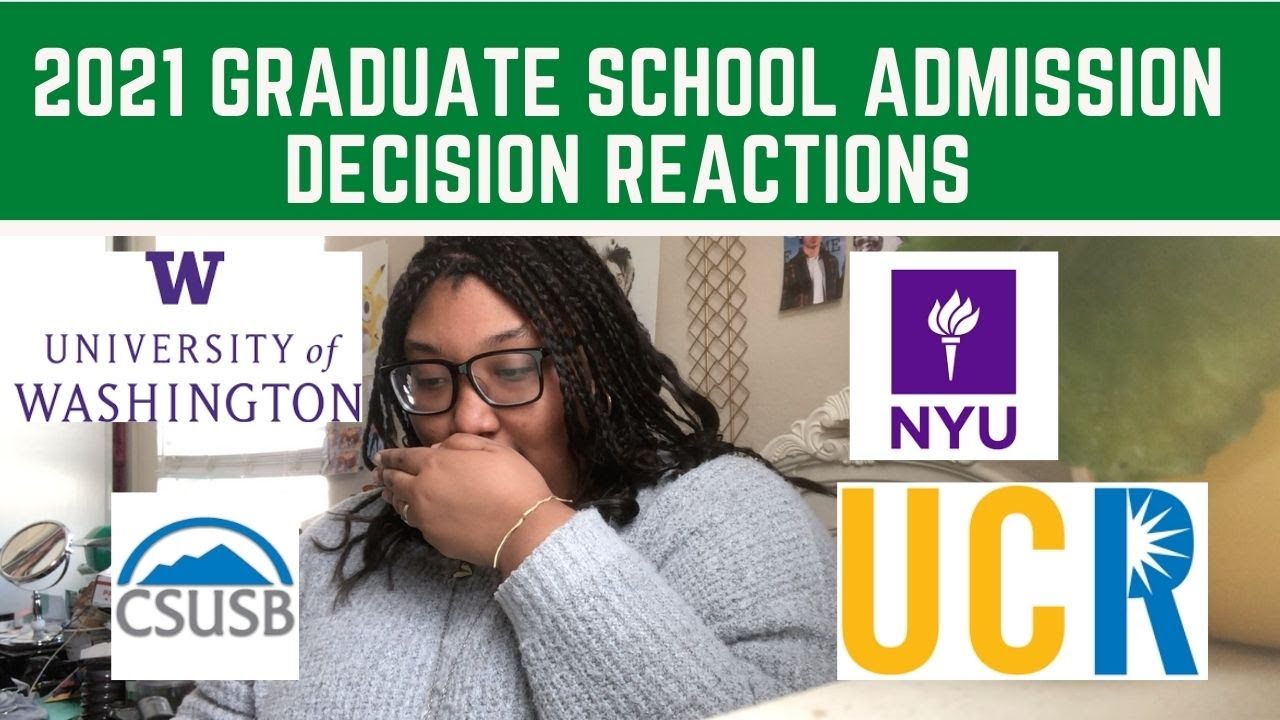 Grad School Admissions Decisions (2021)