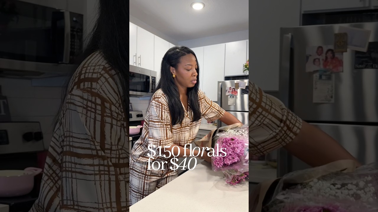 DIY $150 Flowers for less than $50 #diy #flowerarrangement #giftideas