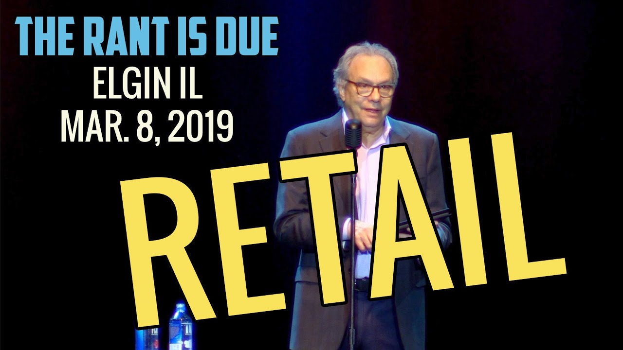 Lewis Black |  3/8/19  Bethlehem PA: The Hell of Retail
