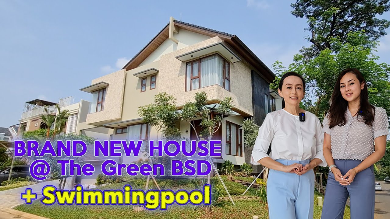 Review Rumah Properti: BRAND NEW & FURNISHED Rumah Bangunan Mandiri Di The Green BSD