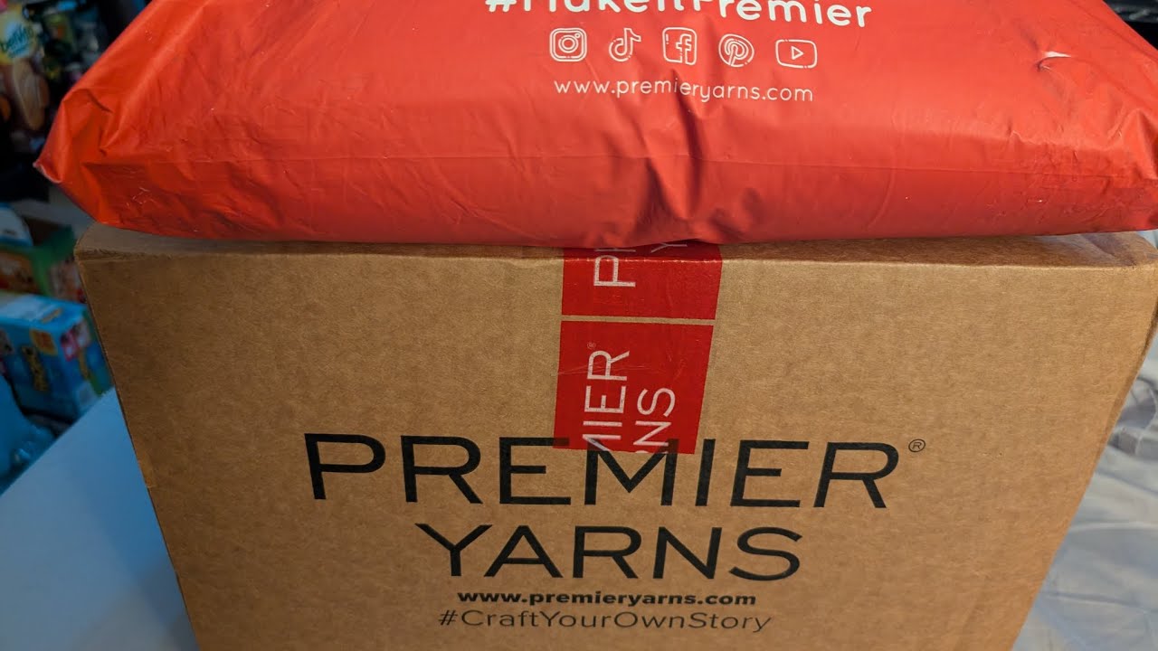 Premier Yarn Haul 🧶❤️😳 I forgot how much I ordered! 