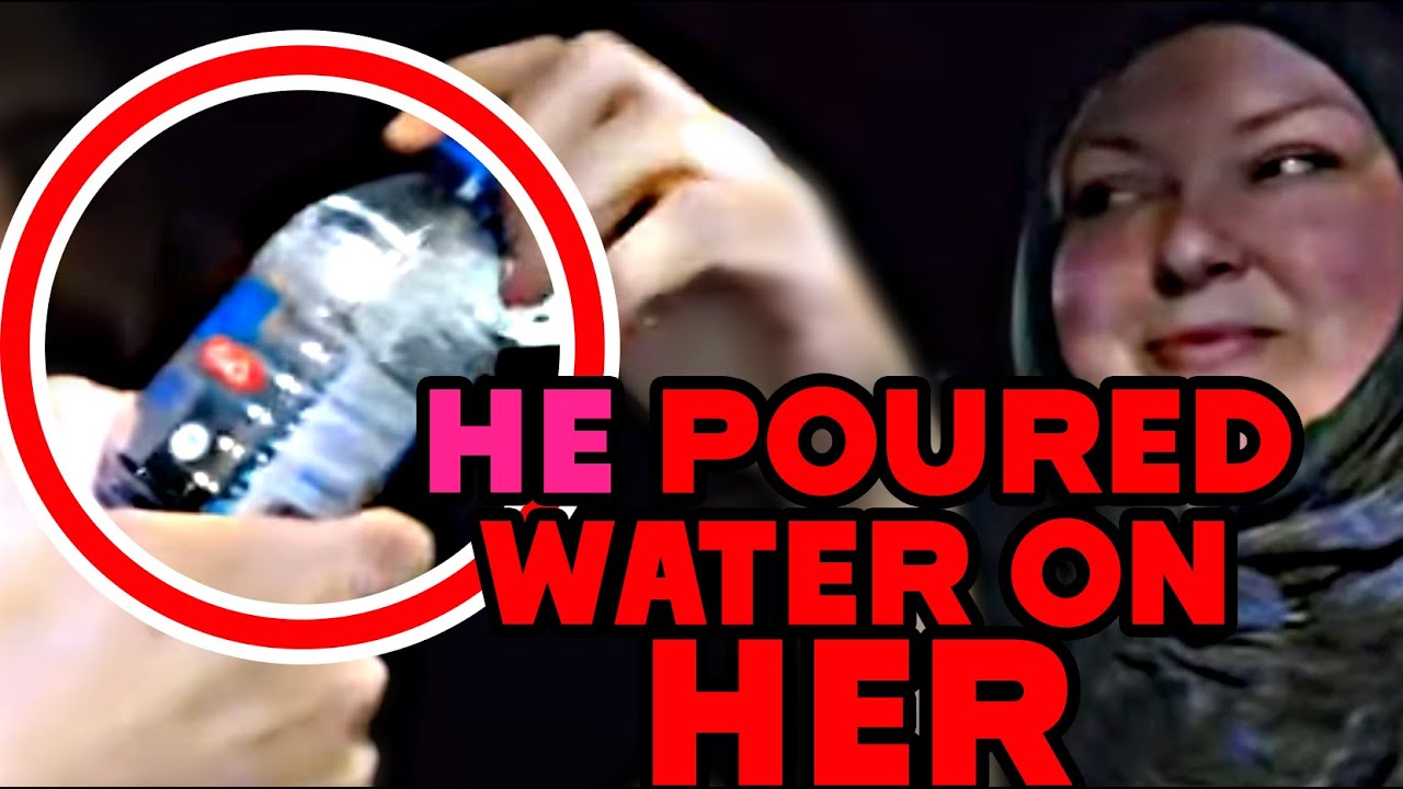 FOODIE BEAUTY VS SALAH FIGHT ON LIVESTREAM - HE POURED WATER ON HER! - livestream reaction