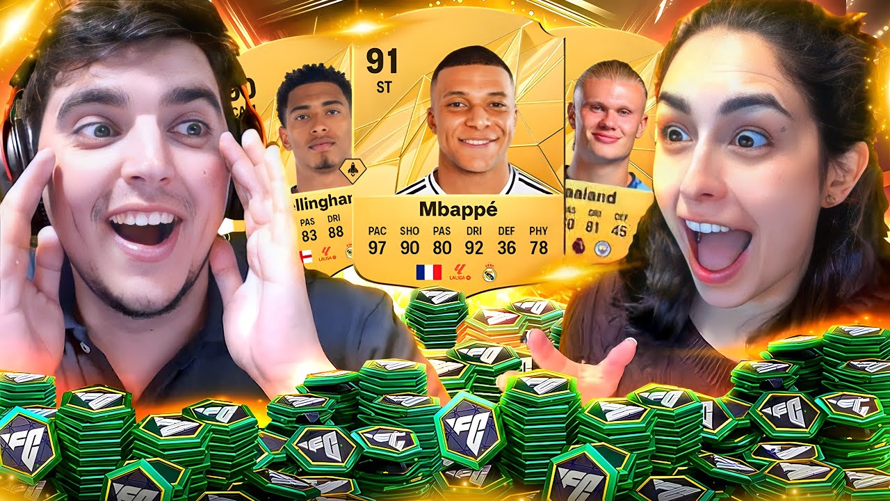 A MARIANA VOLTOU PARA O PACK OPENING!!! | FC 25