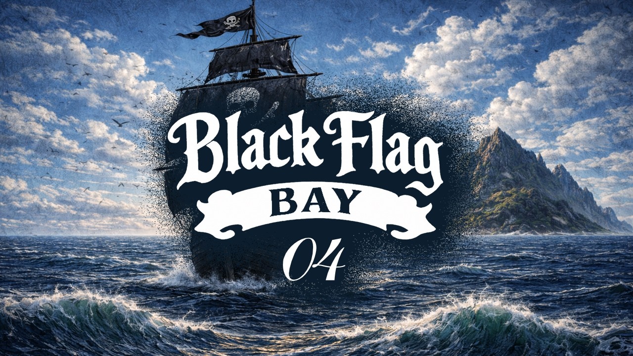 Black Flag Bay 04 - Background Sea Shanty | Old Sailor Folk Music