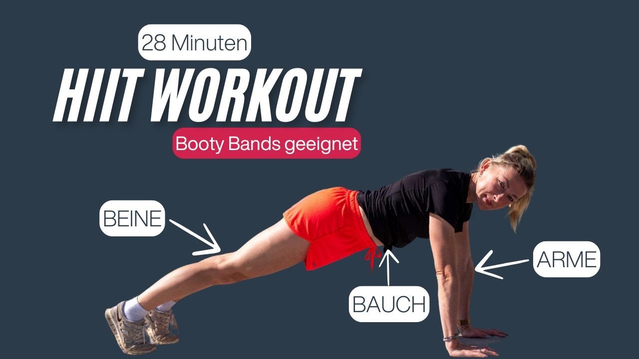28 MINUTEN BAUCH, BEINE & ARME - Booty Bands geeignet // fit.physio.katrin