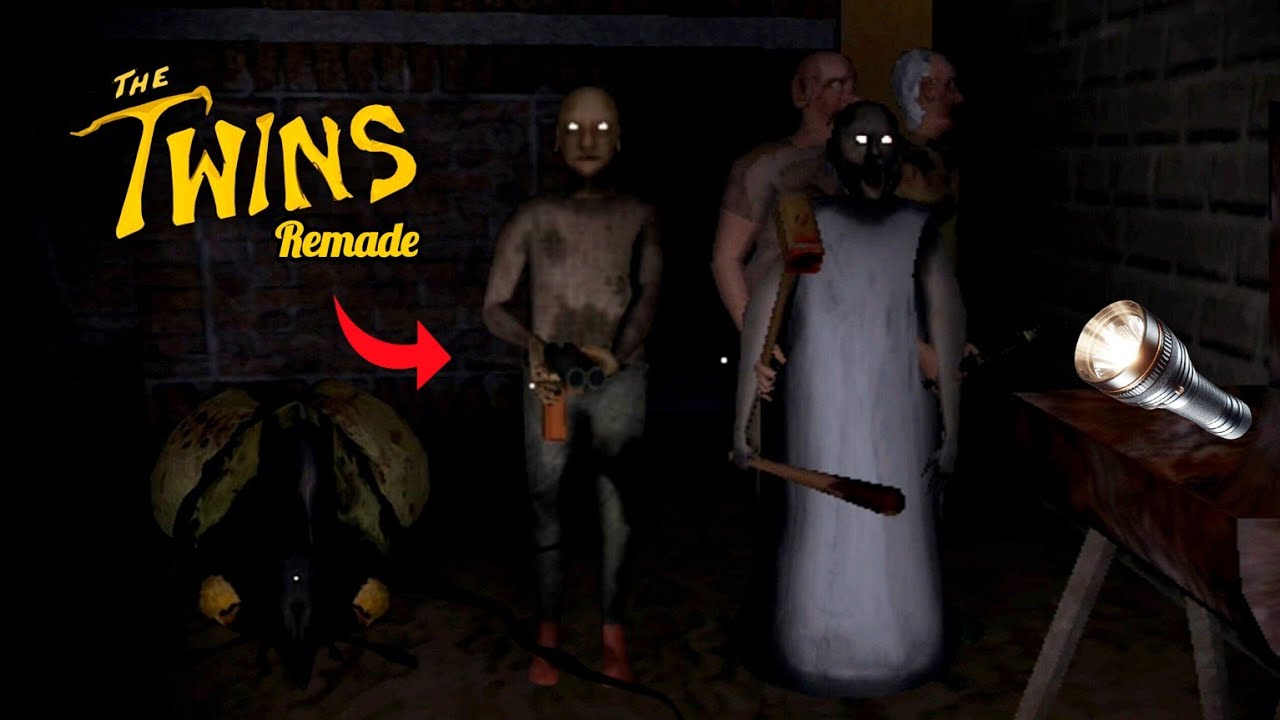 The Twins Remade Mobile Full Gameplay With New Flashlight Feature + Grandpa's Shotgun!