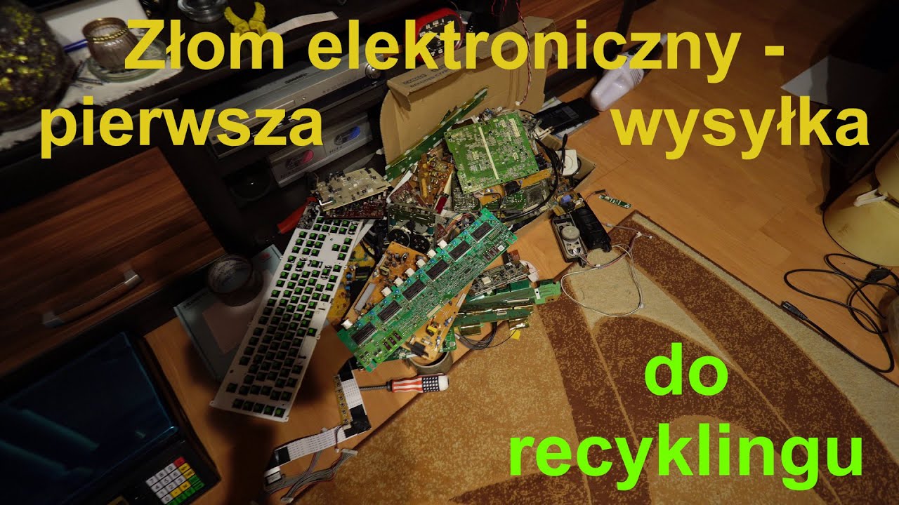 (ASMR) pierwsza wysyłka złomu do recyclingu!