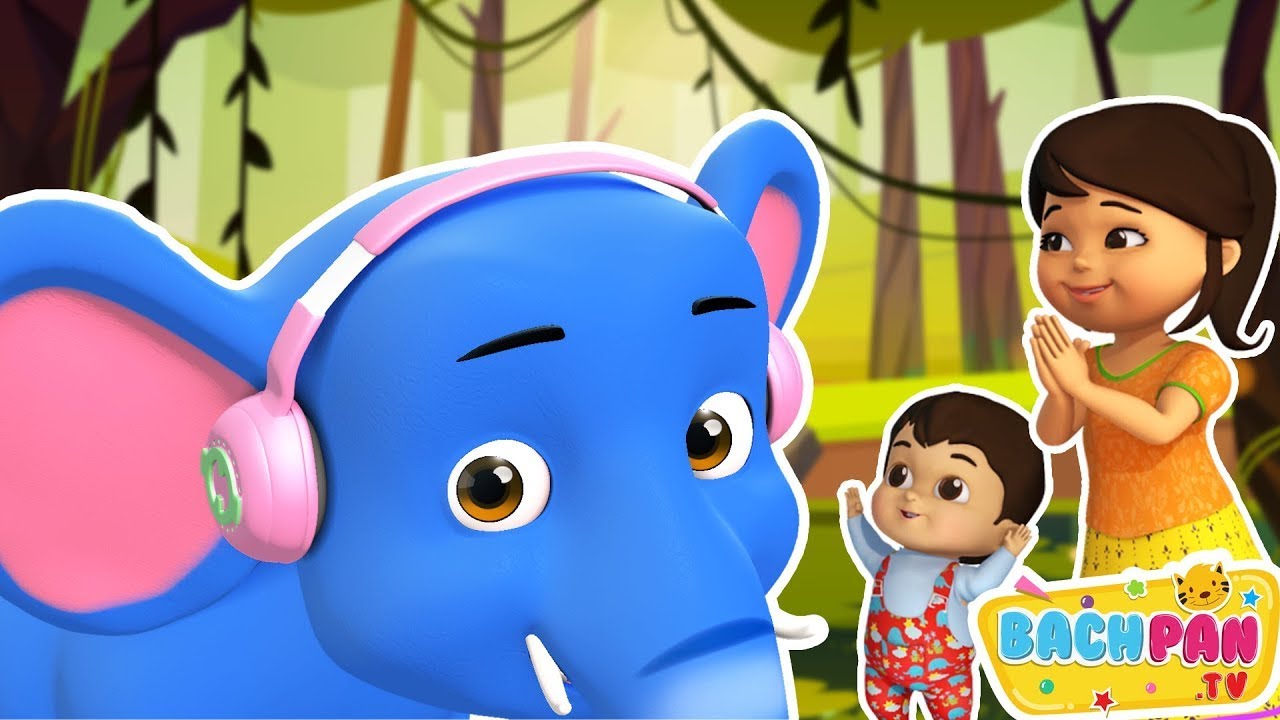 একটা মোটা হাতি - Ek Mota Hathi | Bador mama pore pajama | বান্দর মামা  & Many More Bangla Rhymes