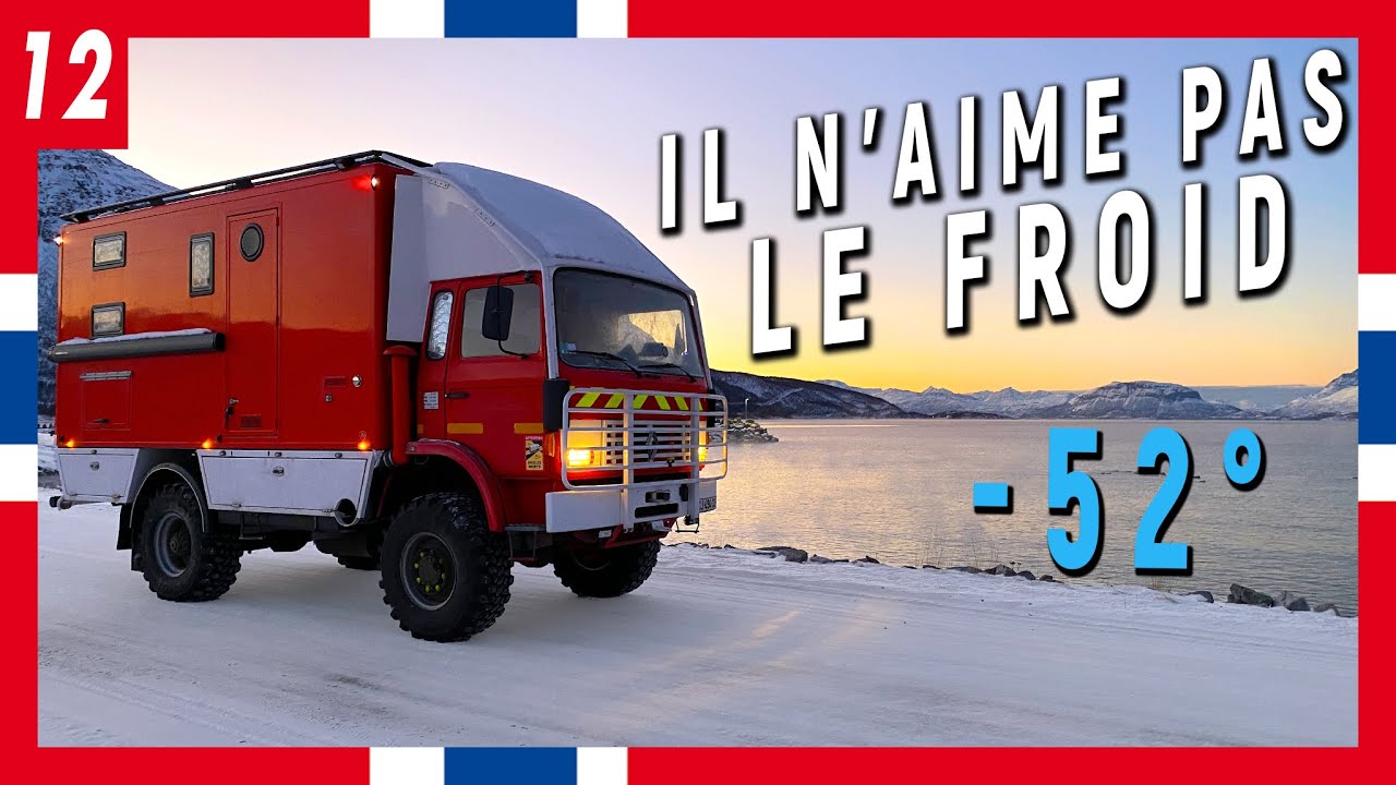 12) Première nuit à -52° en camping-car ! Nos routines et problèmes dans le grand froid