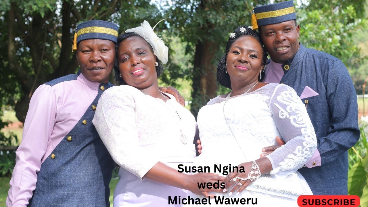SUSAN NGINA WEDS MICHAEL WAWERU (JOMO)