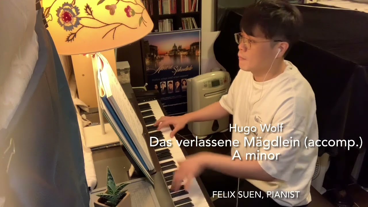 Das verlassene Mägdlein (accompaniment) A minor (Wolf) high voice | ABRSM Grade 8 | Felix Suen