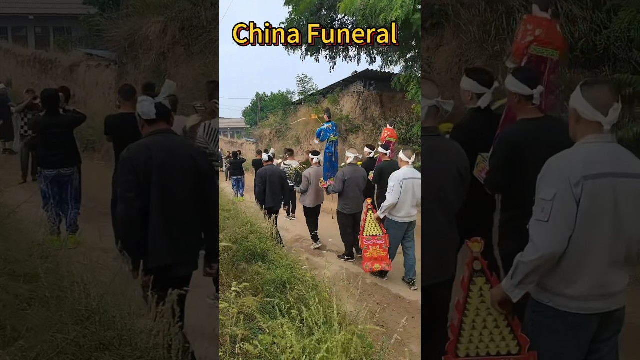 China funeral #china #chinalife #ruralchina