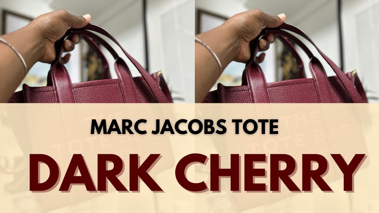 NEW Marc Jacobs Tote Bag in Dark Cherry.
