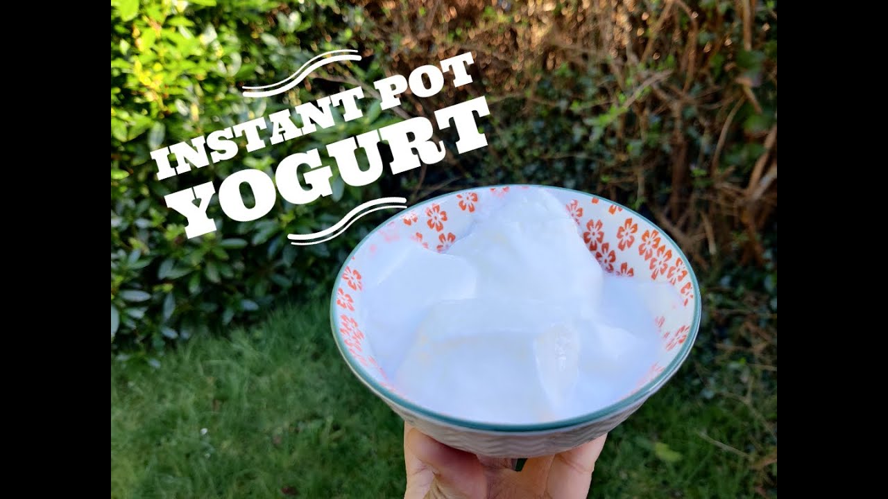 #InstantPot Soğuk Sütten Yoğurt Yapımı - Instant Pot Cold Start Greek Yogurt