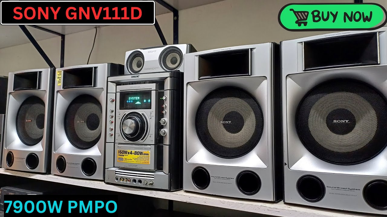 SONY GNV111D Hi-fi System 7900(w) Dolby Digital 