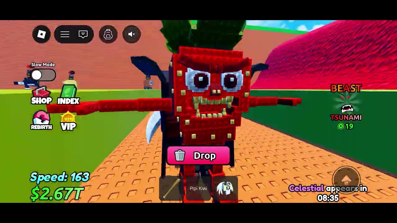 I love escape a wave for a brainrot @Roblox @YouTube @xDemonRBLX 