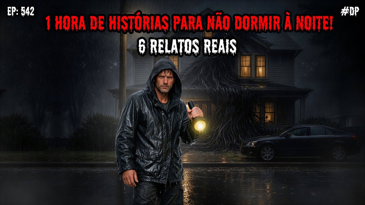 1 HORA DE TERROR! - 6 RELATOS REAIS | EP.542 #dp