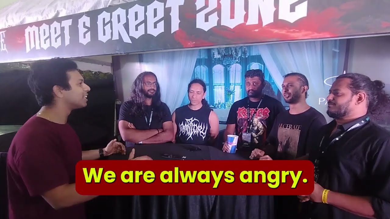 Interview: Thrash/Death Metal band GODLESS @ Bangalore Open Air 2024