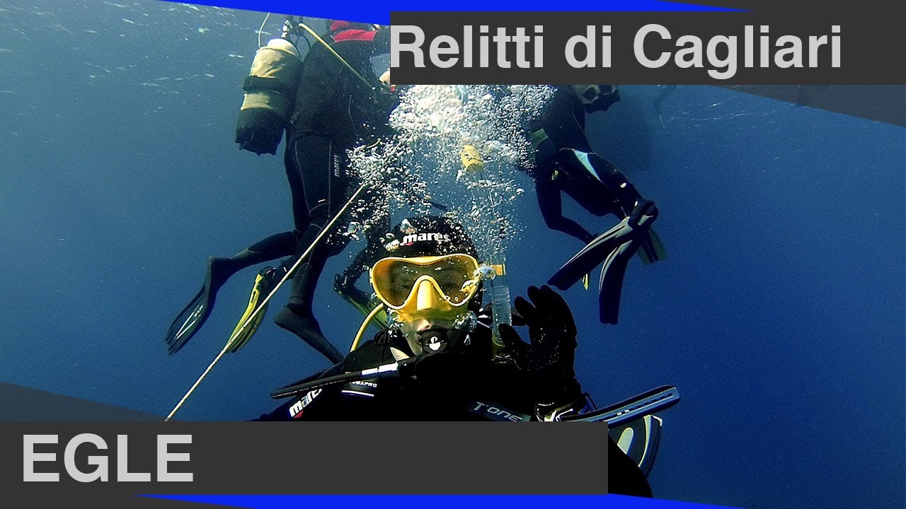 I relitti di Cagliari : Immersione all Egle Villasimius - Gopro Sardegna
