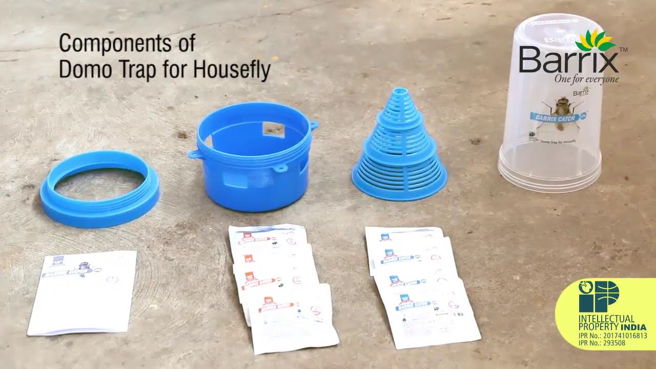 Barrix Catch - Domo Trap for Housefly - Installation Video
