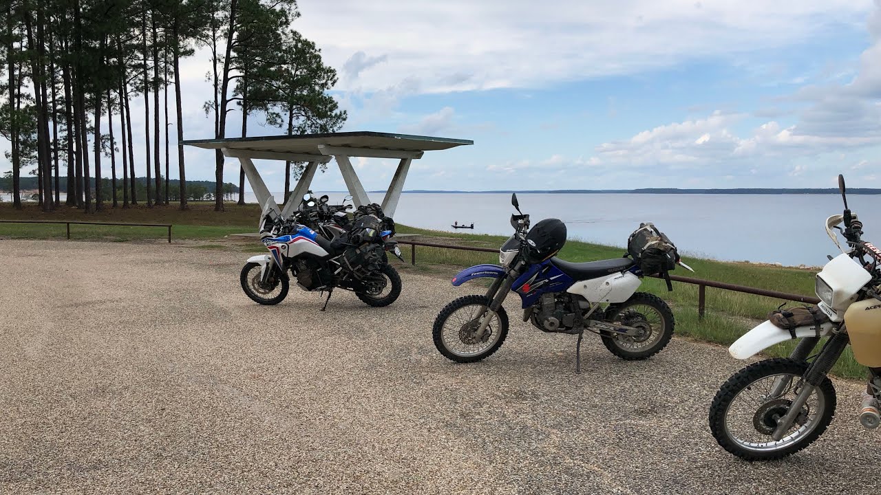 East Texas 350 - Africa Twin and the dual sport gang
