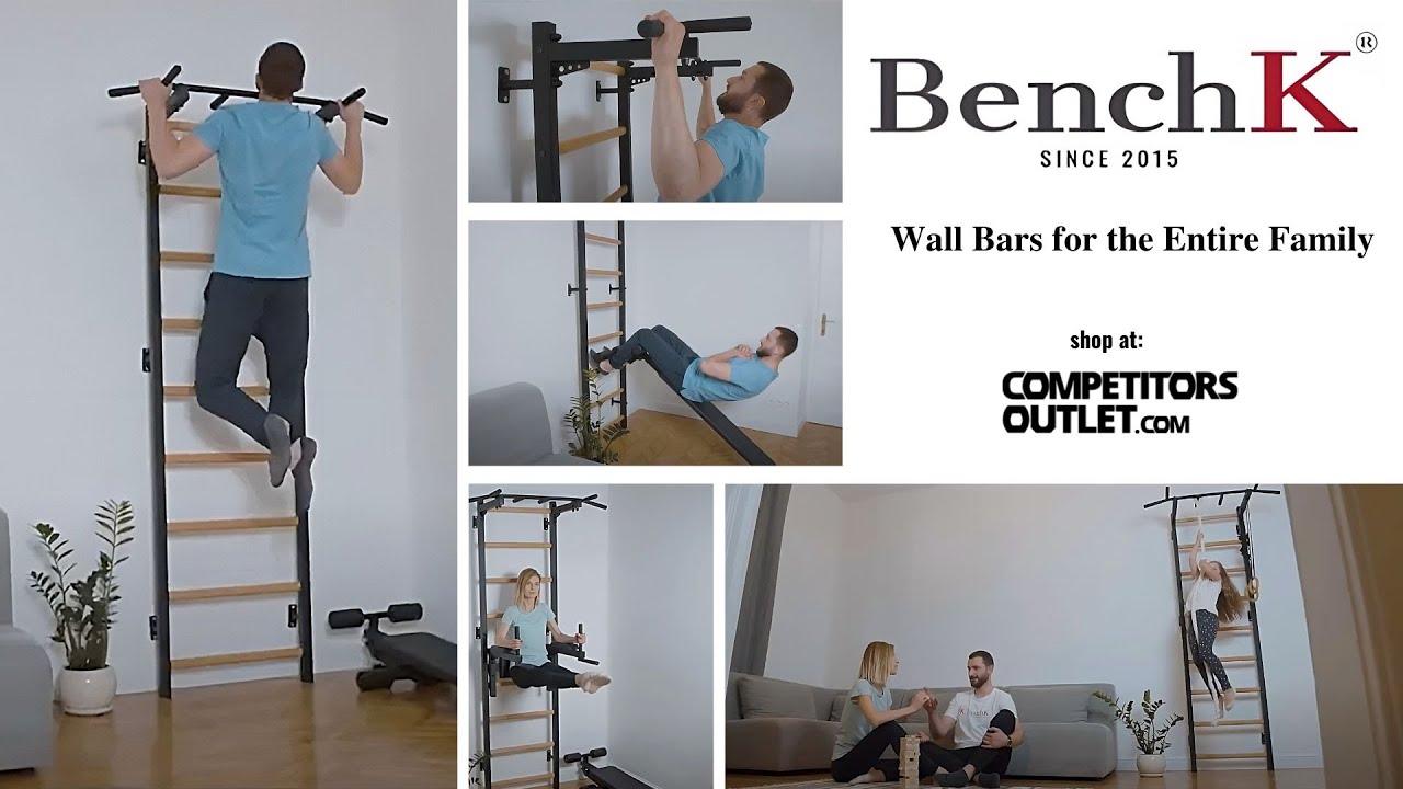 BenchK Wall Bars  For the Whole Family