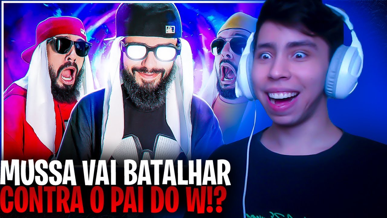 A BATALHA FINAL! (Mussa e Mussarela Vs. Mussa Reverso) React