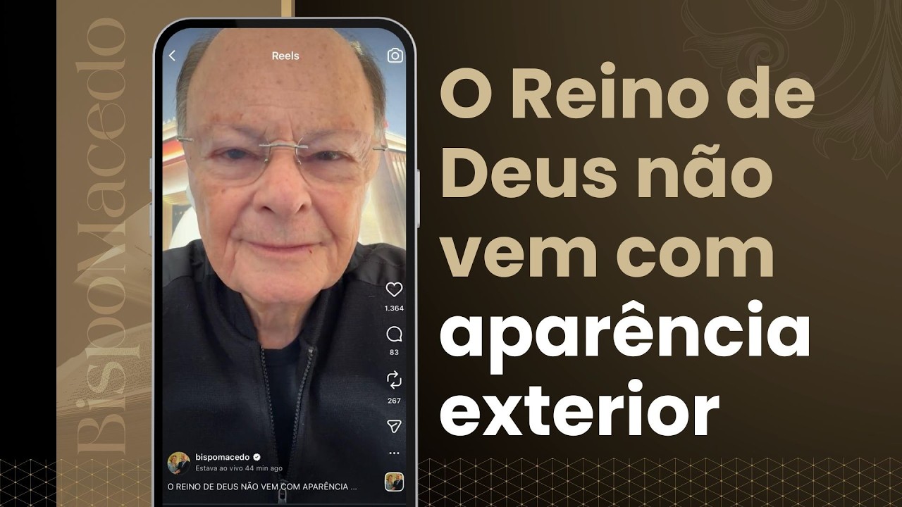 O Reino de Deus não vem com aparência exterior - Meditação Matinal 07/03/26