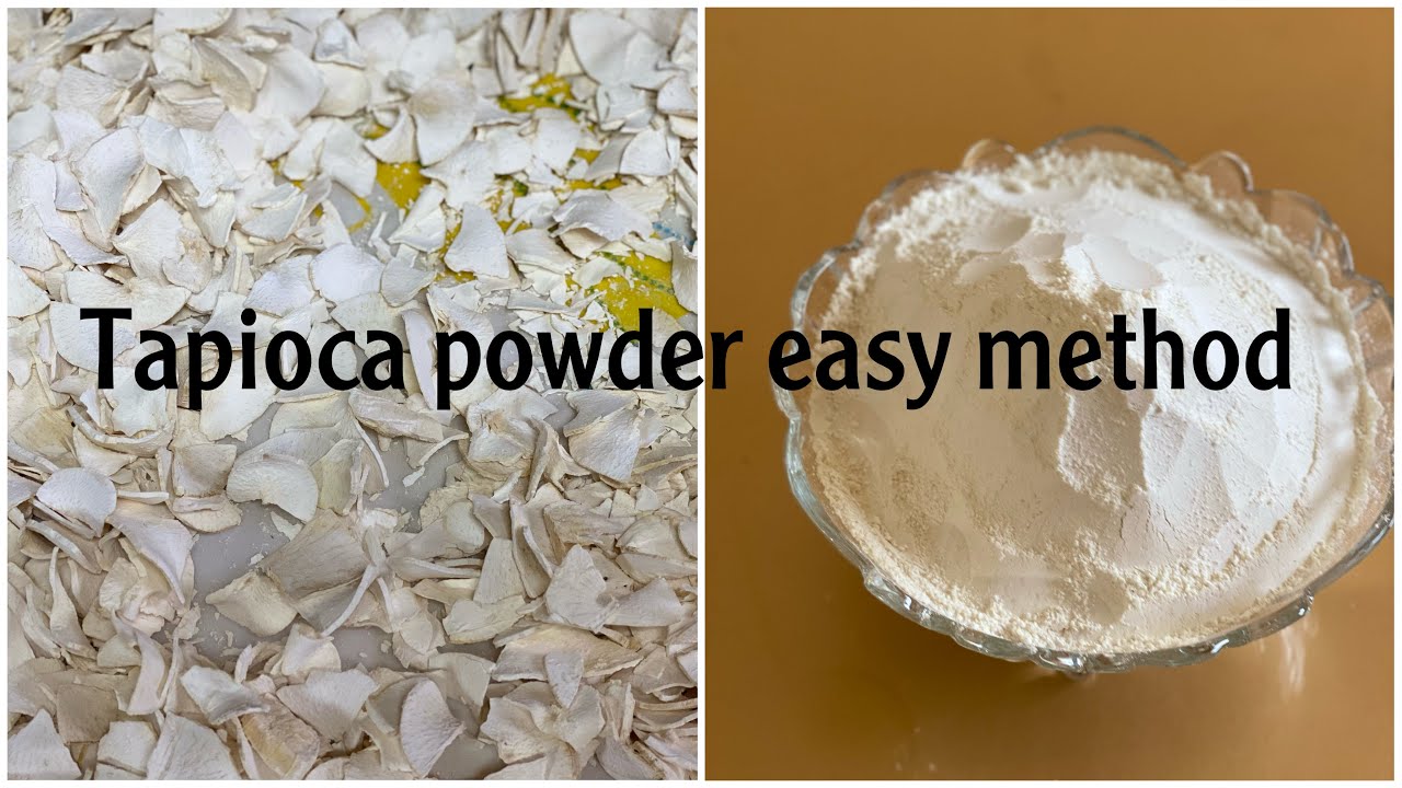 Tapioca powder  easy method