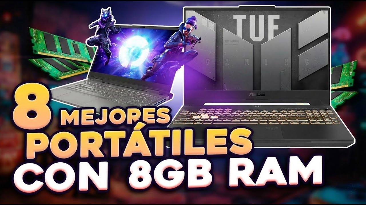 TOP 8 MEJORES PORTÁTILES CON 8GB DE RAM EN 2026 (Descubre el Mejor Portátil con 8GB de RAM)