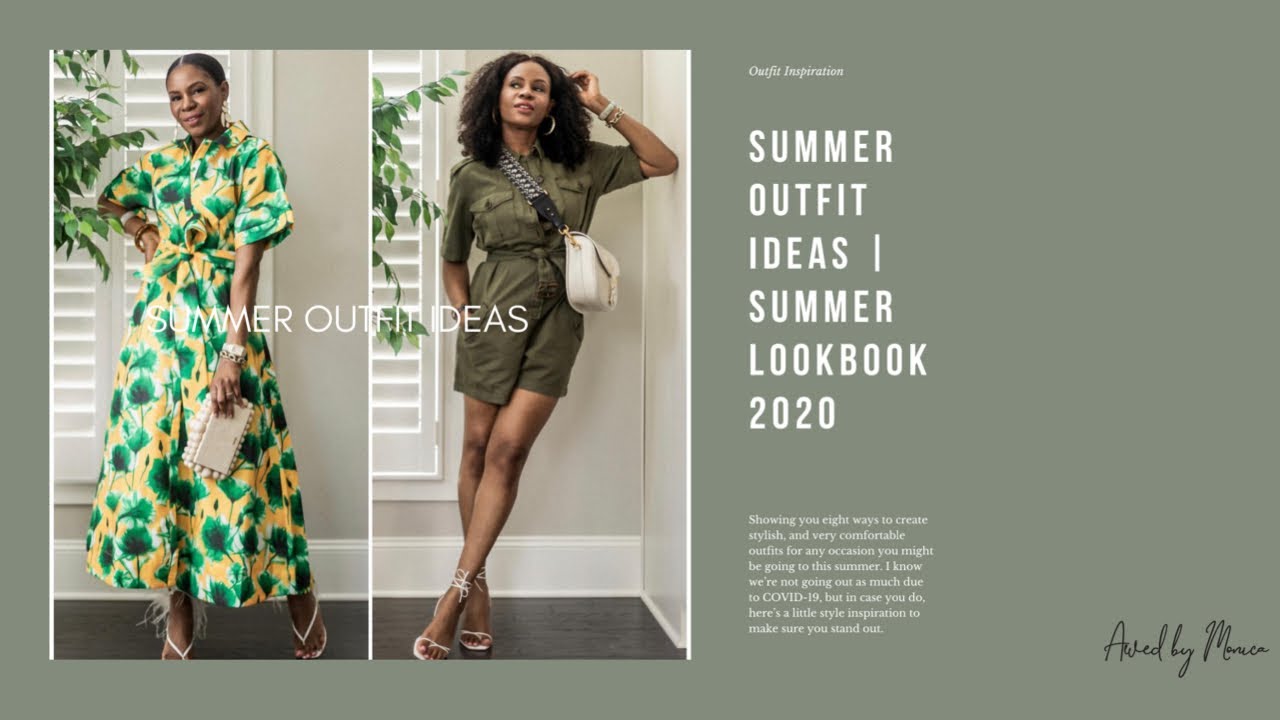 SUMMER OUTFIT IDEAS | SUMMER LOOKBOOK 2020 (CASUAL AND DRESSY)