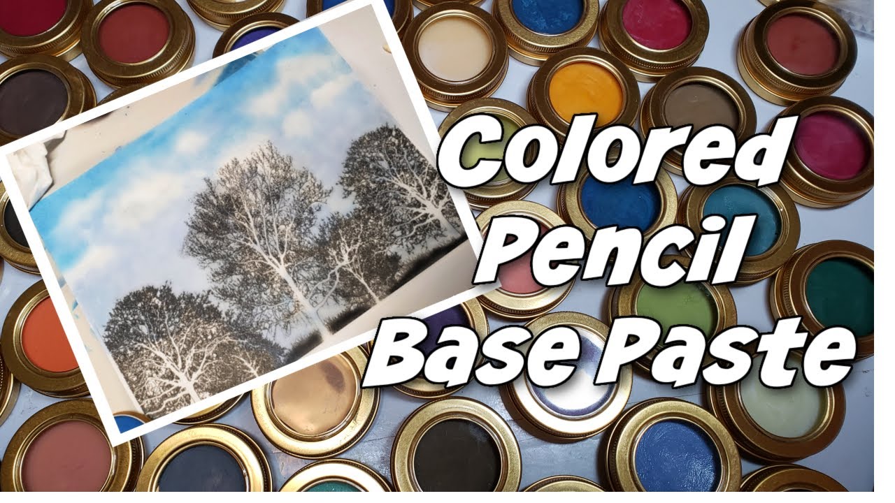 How To Use Base Paste Colored Pencil Foundation