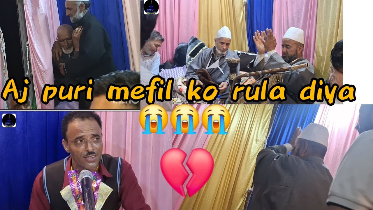 aj puri mefil ko rula diya😭😭😭 ll kalame kral akbar ll singer Khursheed Ganstani ll ASHQ_E_SUFIYAT