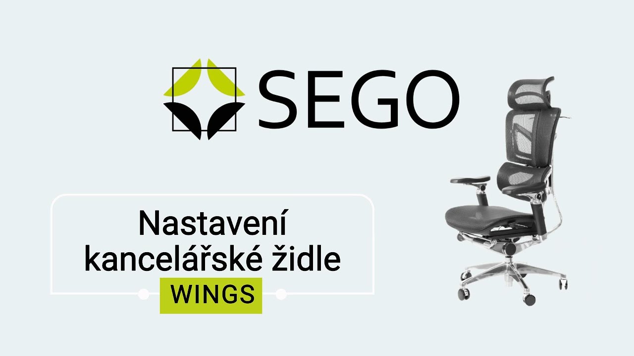 Perfektní nastavení kancelářské židle WINGS: Ergonomie a komfort v jednom