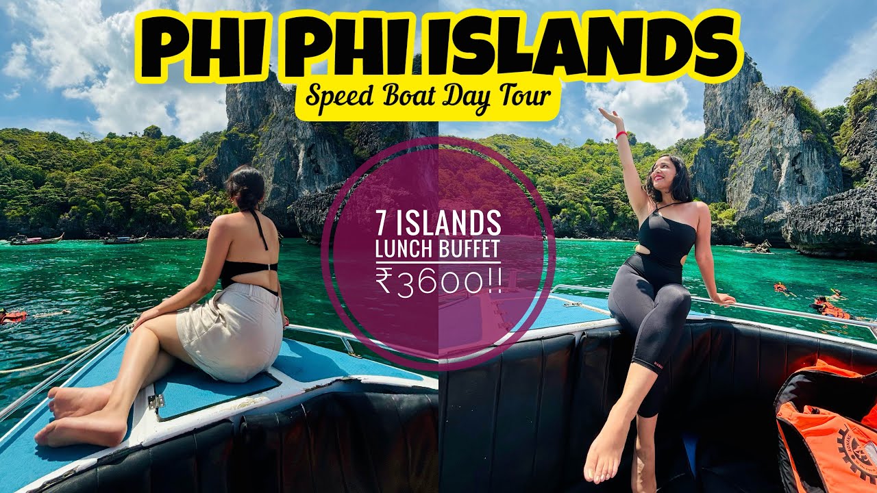 Phi Phi Islands Thailand Travel Vlog | Full travel cost , food & more 😍