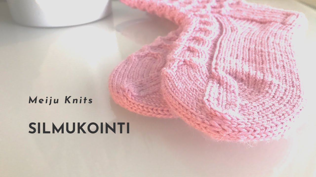 Silmukointi, sukan päättely silmukoimalla (Meiju Knits Vinkit)