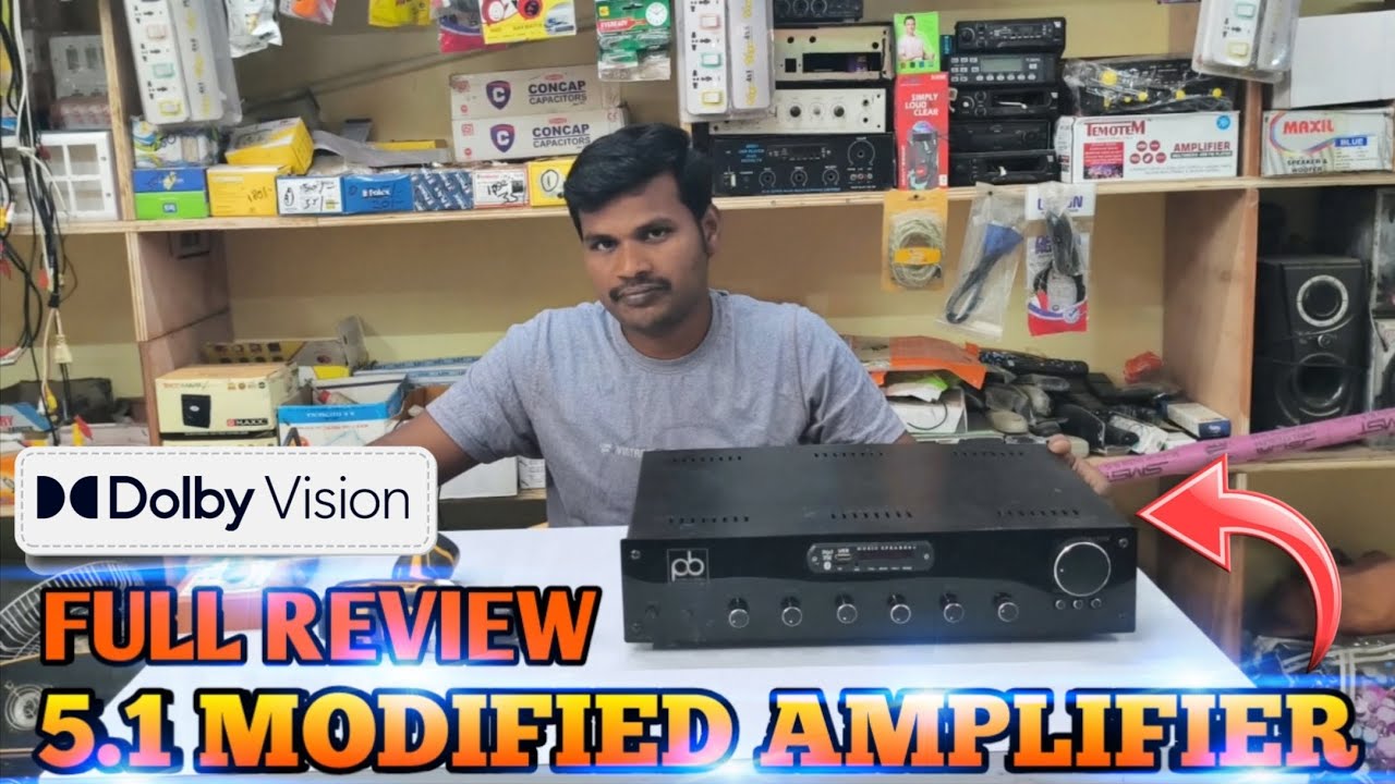 5.1 Old Model Amplifier  Remodeling New Model 5.1 Dolby DTS Vision S N Audio 9701182262