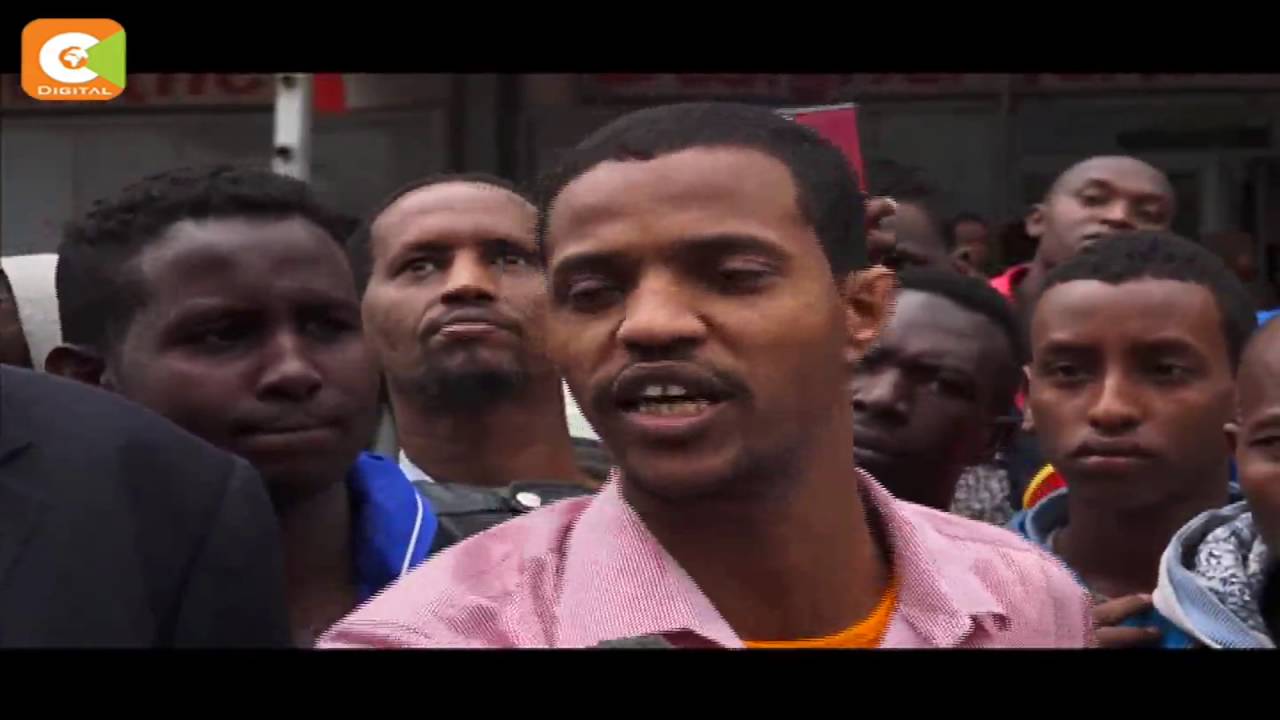 Chaos in Eastleigh, Nairobi as hawkers clash with shop owners
